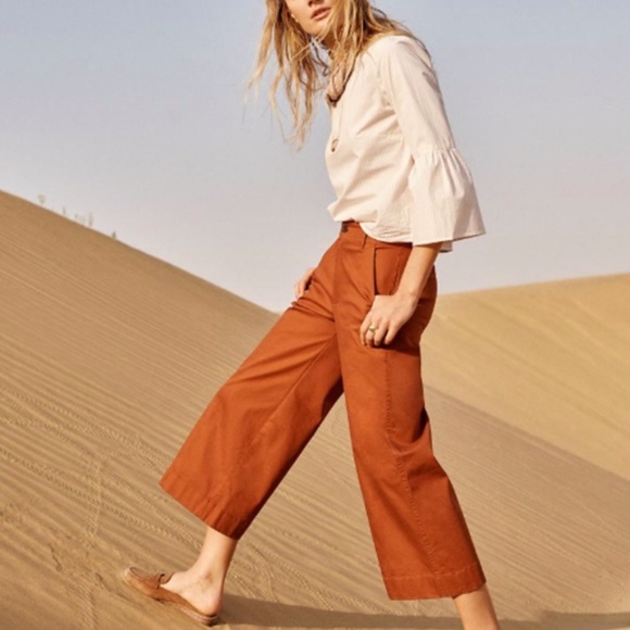 *SOLD* Madewell Langford Wide Leg Pants - Size 23 - Picture 2 of 5